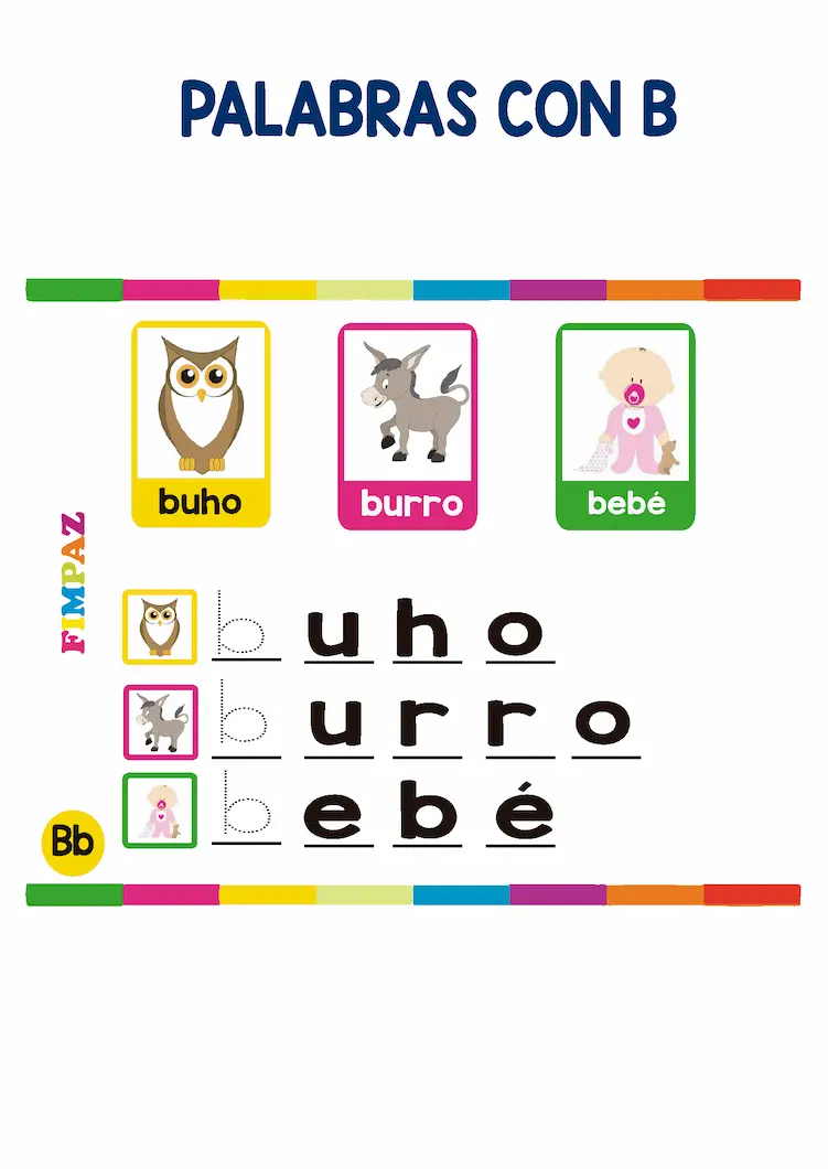 palabras b