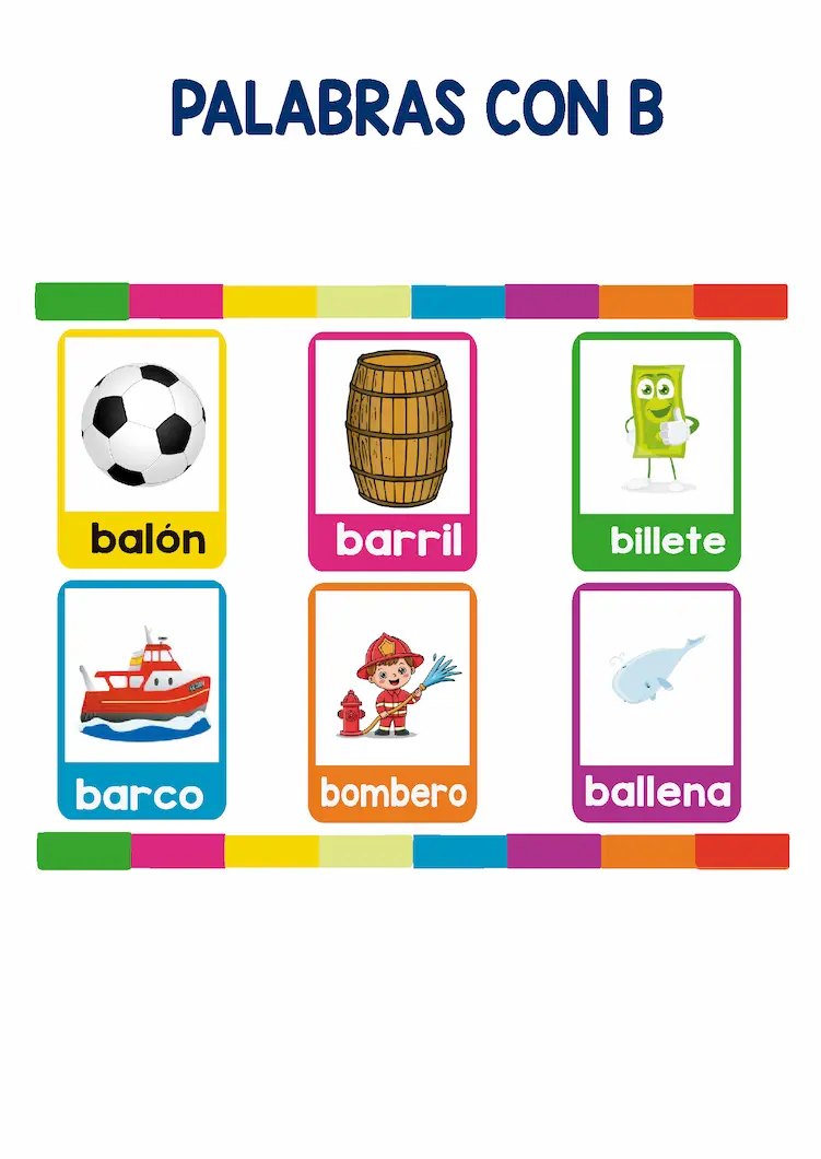 palabras con b