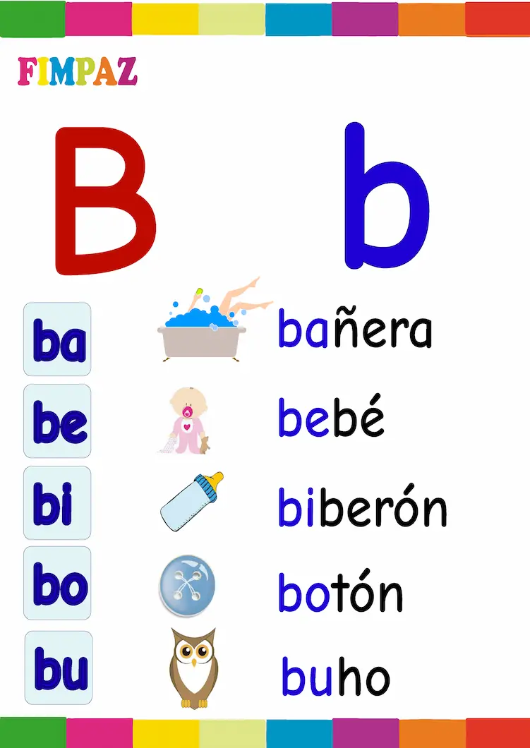 palabras con b
