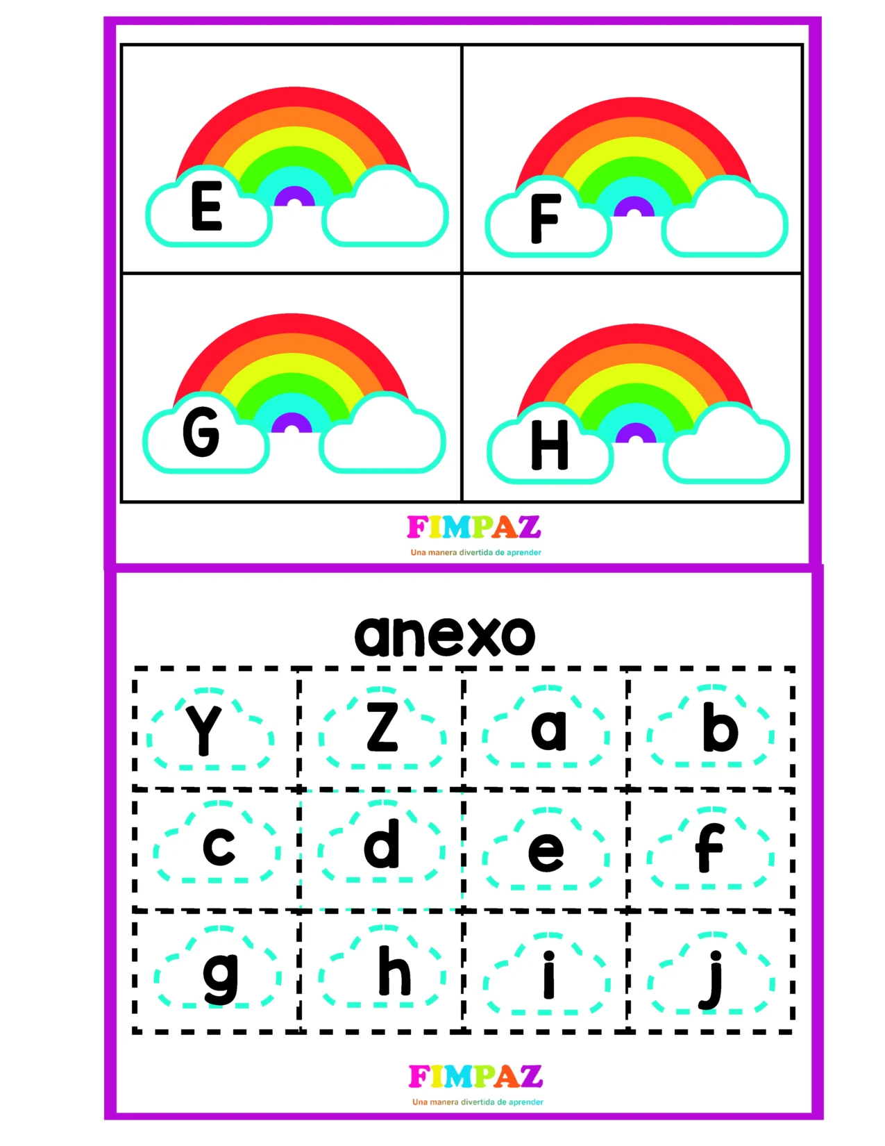 Actidad para diferenciar las mayusculas de las minusculas