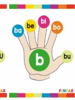 Manitas Silábicas para Imprimir: Material en PDF Gratis para Aprender las Sílabas