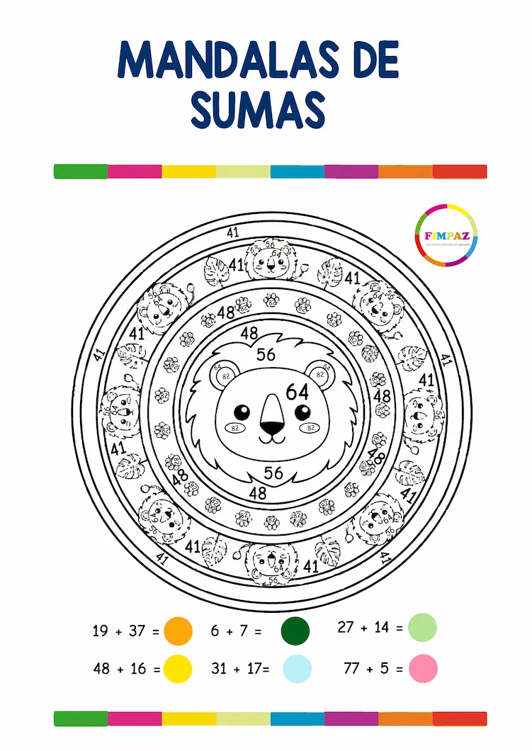 mandalas de sumas