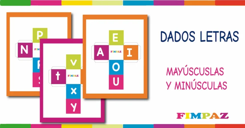 Dado de letras