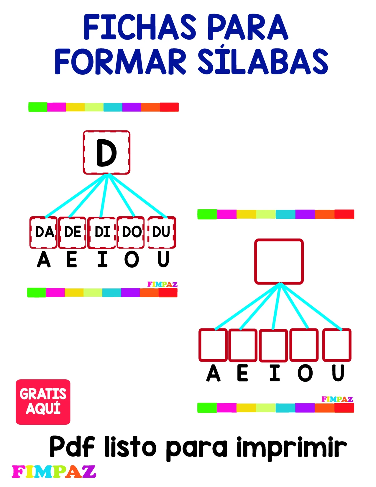 formar silabas
