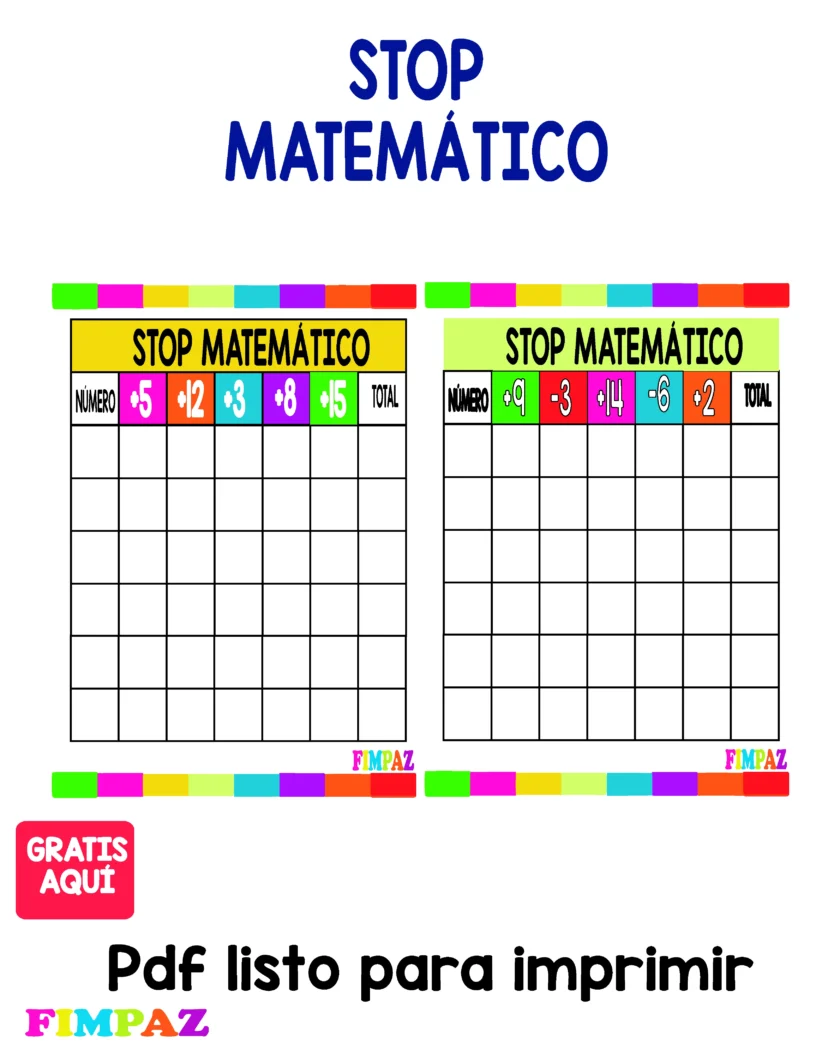 stop matematico