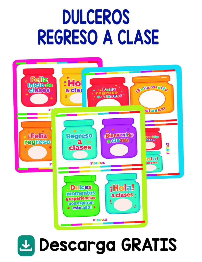 DULCEROS REGRESO A CLASE