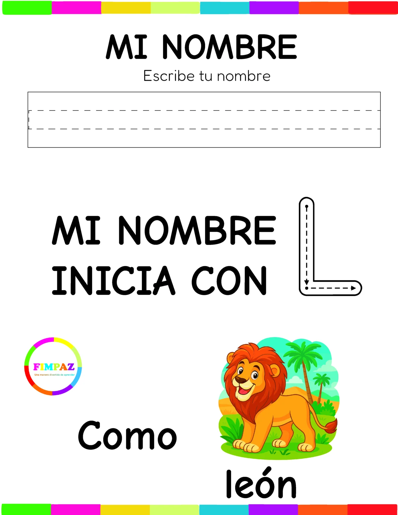 actividades para trabajar el nombre propio en preescolar