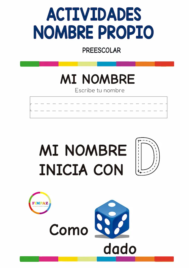 actividades con el nombre propio