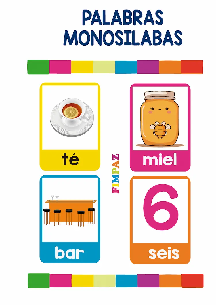 monosílabos ejemplos