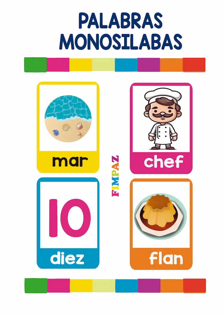 palabras monosilabas