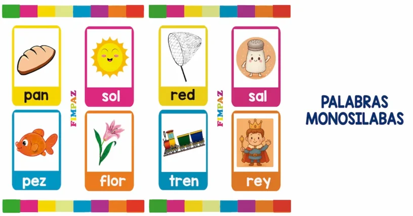 palabras monosilabas