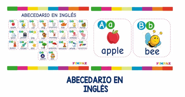 ARCHIVO DE PDF PARA TRABAJAR EL ABECEDARIO EN INGLES