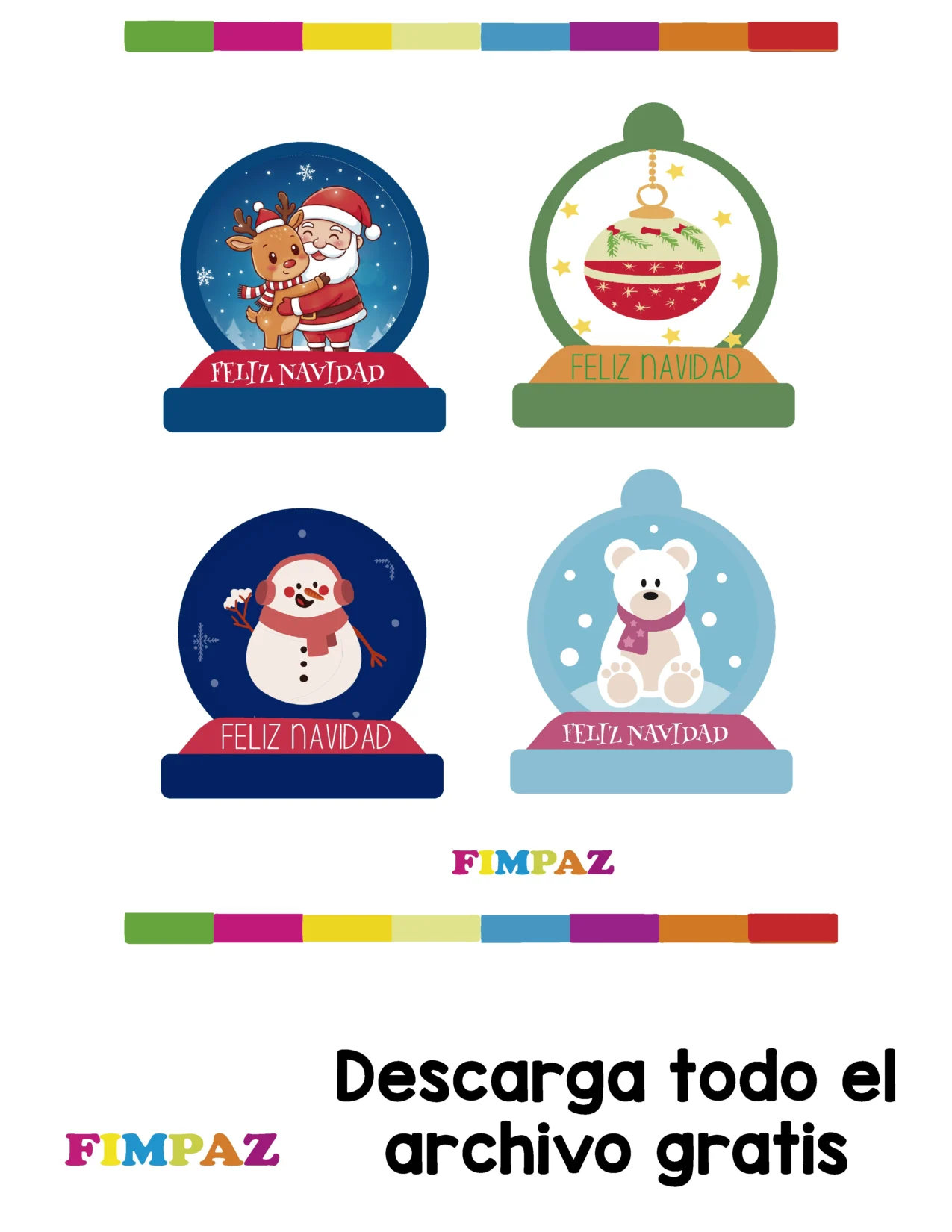 DULCEROS NAVIDEÑOS PARA IMPRIMIR PDF