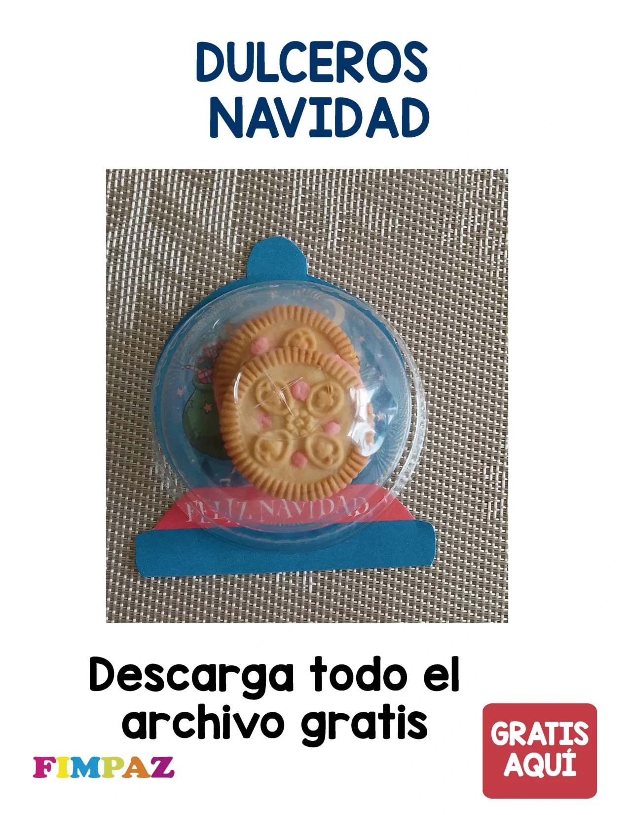 DULCEROS NAVIDEÑOS PARA IMPRIMIR PDF