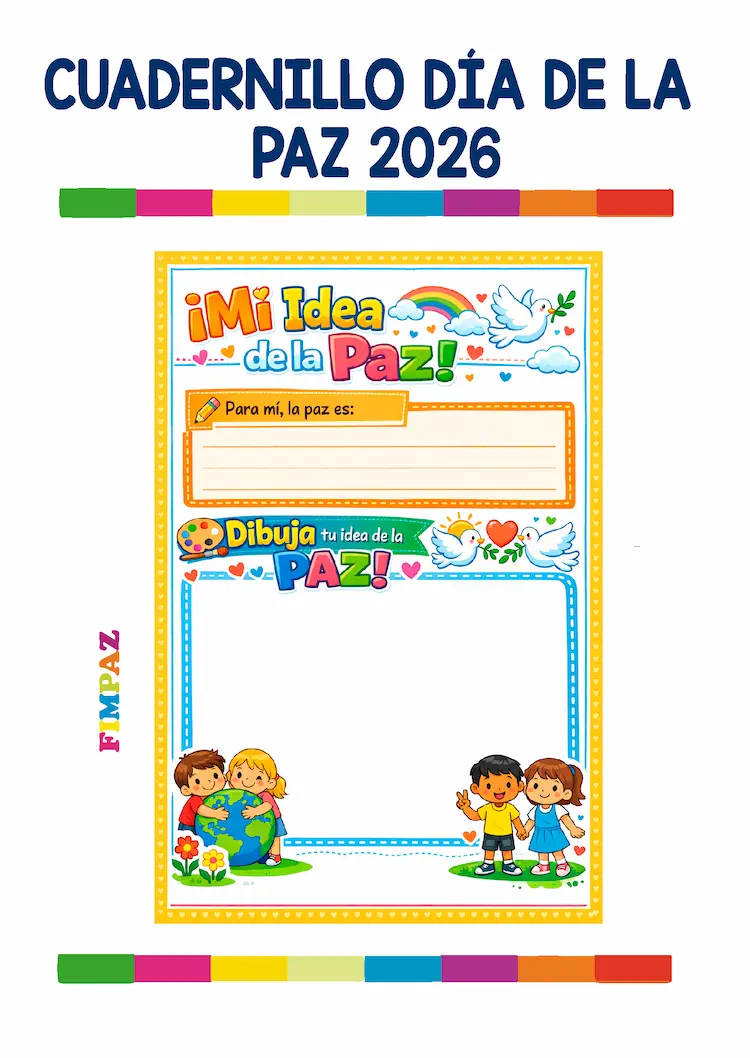 Actividades dia de la pasz 30 de enero para niños