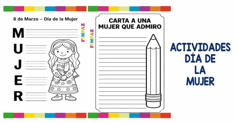 ACTIVIDADES PARA EL DÍA DE LA MJER PARA NIÑOS