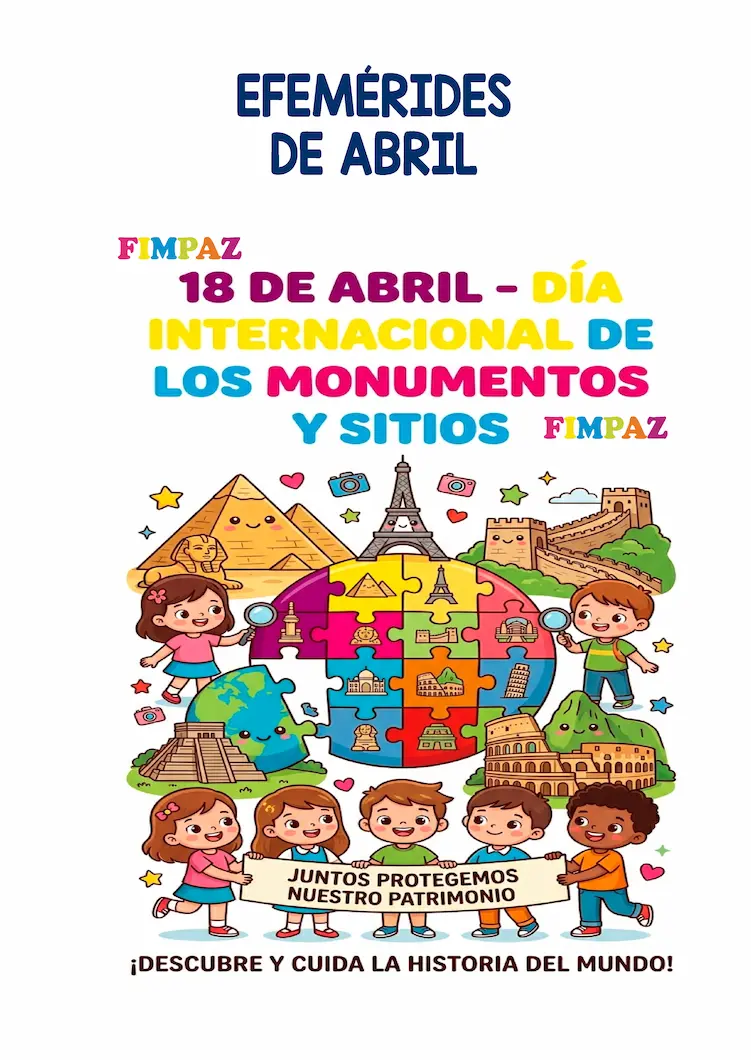 Efemérides de Abril para Niños: Recursos Educativos Gratuitos (PDF) 2026