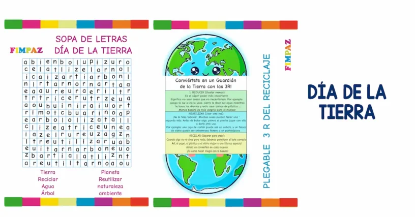 PDF ACTIVIDADES DEL DIA DE LA TIEERA PARA NIÑOS