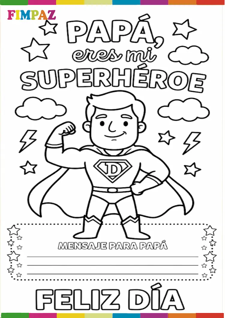 papa para colorear