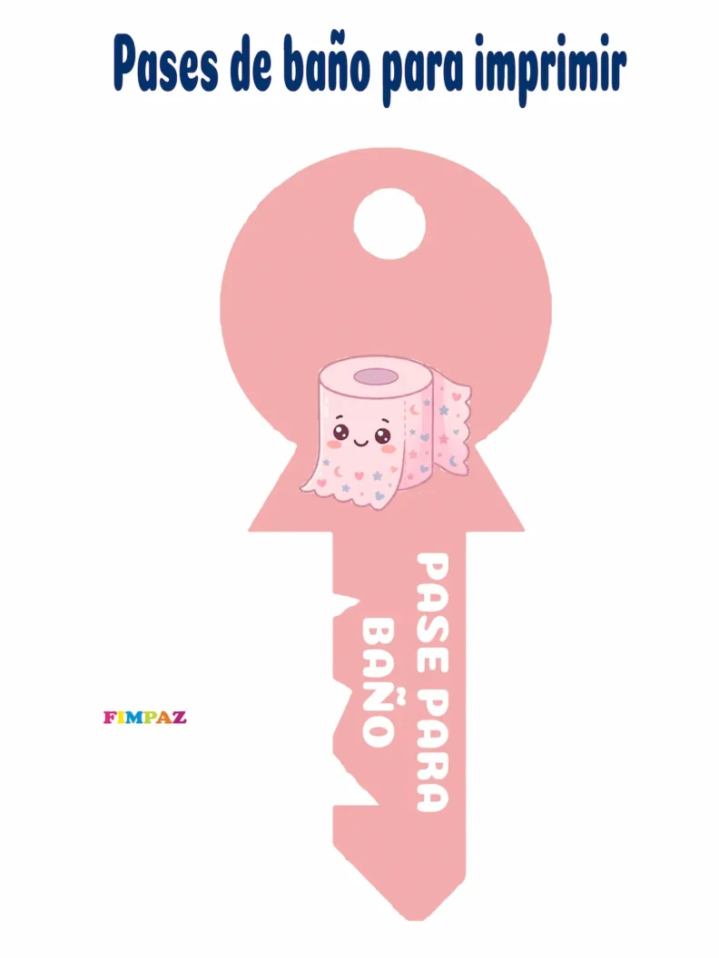 Pases de Baño para Imprimir Gratis (PDF)