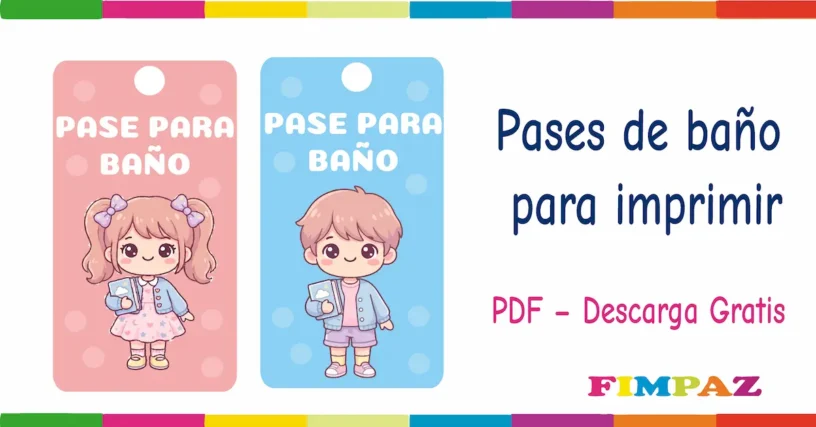 Lee más sobre el artículo Pases de Baño para Imprimir Gratis (PDF)
